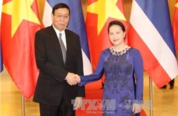 Chủ tịch Quốc hội đón, hội đàm với Chủ tịch Hội đồng Lập pháp Thái Lan